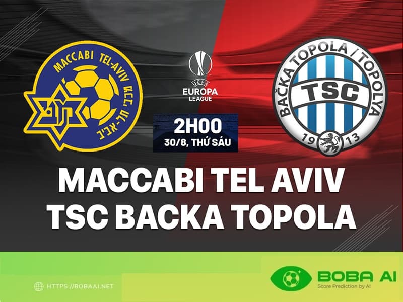 Nhận định TSC vs Maccabi Tel Aviv 2h00 ngày 30/8 (Europa League 2024/25)